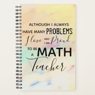 Math Teacher Planer