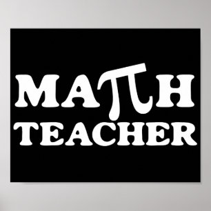 Math Teacher Poster