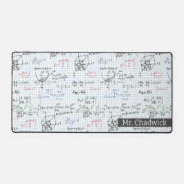 Math Teacher Schreibtischunterlage