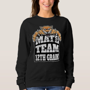 Math Team Lehrer 12. Klasse Studenten Jaguars Pan Sweatshirt