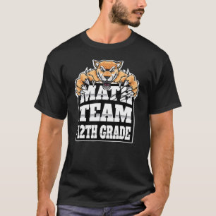 Math Team Lehrer 12. Klasse Studenten Jaguars Pan T-Shirt