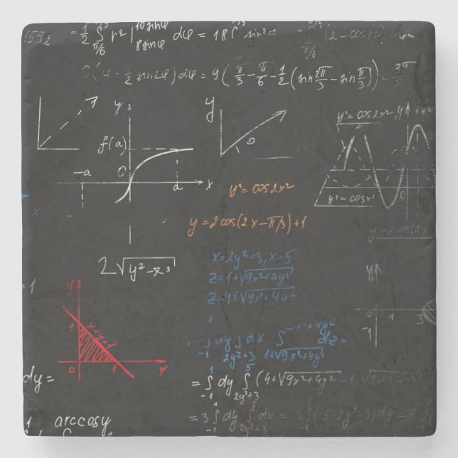 Math Untersetzer (Vorderseite)