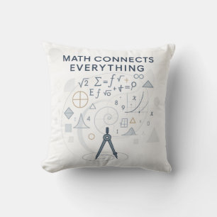Math-Verbindet-Alle-Kissen-Geschenk für Mat Kissen