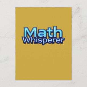 Math Whispere Begleitkarte