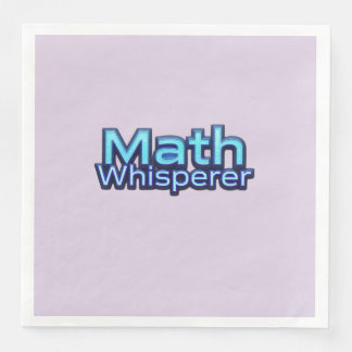Math Whispere Serviette