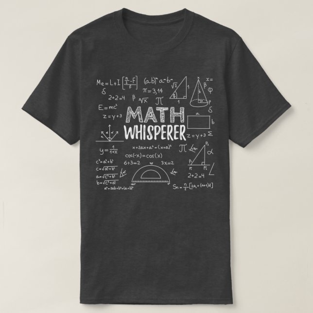 Math Whisperer 1 T-Shirt (Design vorne)