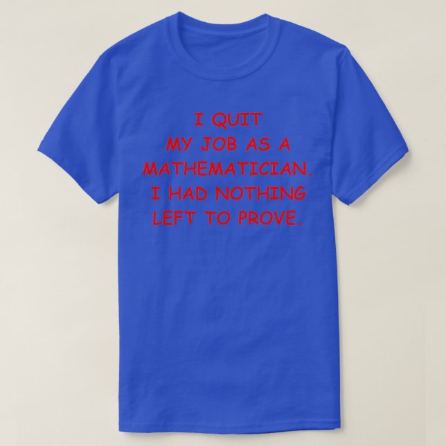 Math Witke 82 T-Shirt (Design vorne)