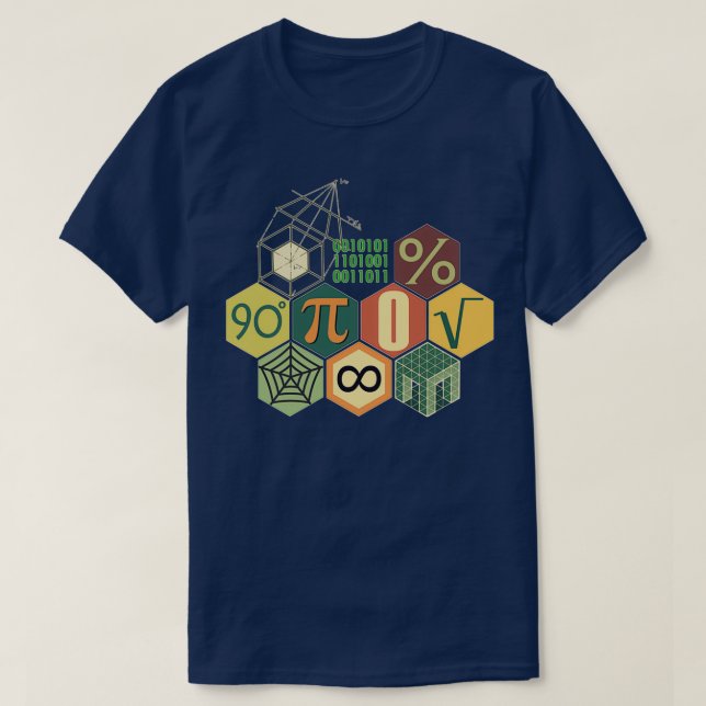 Math Yester Color T-Shirt (Design vorne)