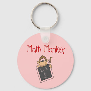 Mathe-Affe-T-Shirts und Geschenke Schlüsselanhänger