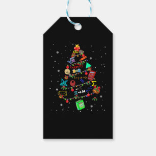 Mathe Christmas Tree Xmas Geschenk Geschenkanhänger