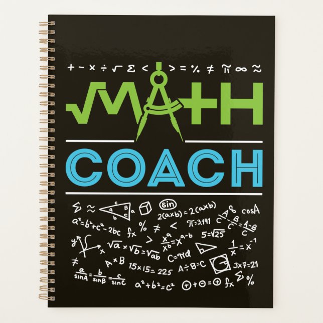 Mathe-Coach Mathematik-Tutor Planer (Vorderseite)