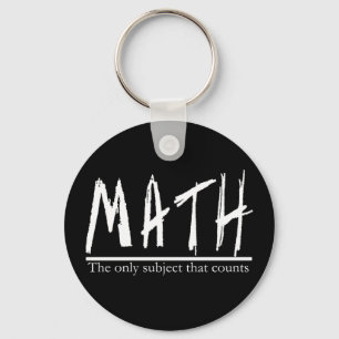 Mathe. Das einzige Thema, das zählt. Schlüsselanhänger