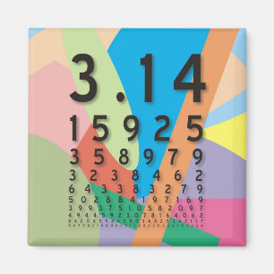 Mathe: die bunte mathematische Konstante von PU Magnet
