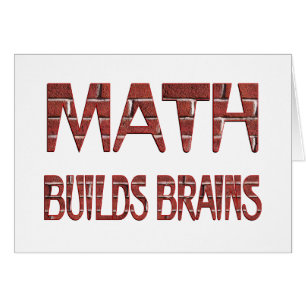 Mathe errichtet Gehirne