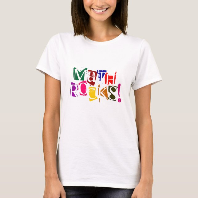 Mathe-Felsen T-Shirt (Vorderseite)