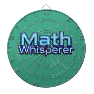 Mathe Flüsterer Dartscheibe