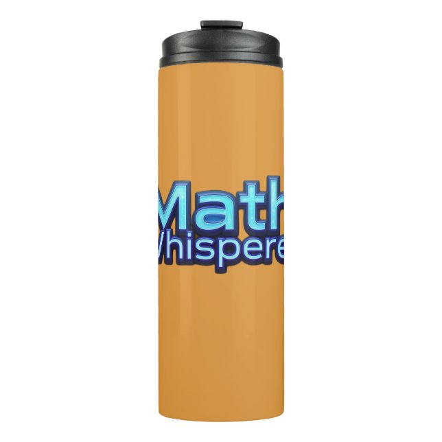 Mathe-Flüsterer Thermosbecher (Vorderseite)