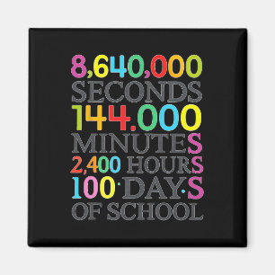 Mathe-Formel 100 Tage Schule Mathe-Lehrer Kinder Magnet