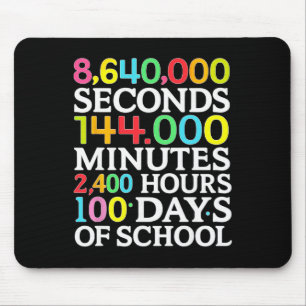 Mathe-Formel 100 Tage Schule Mathe-Lehrer Kinder Mousepad
