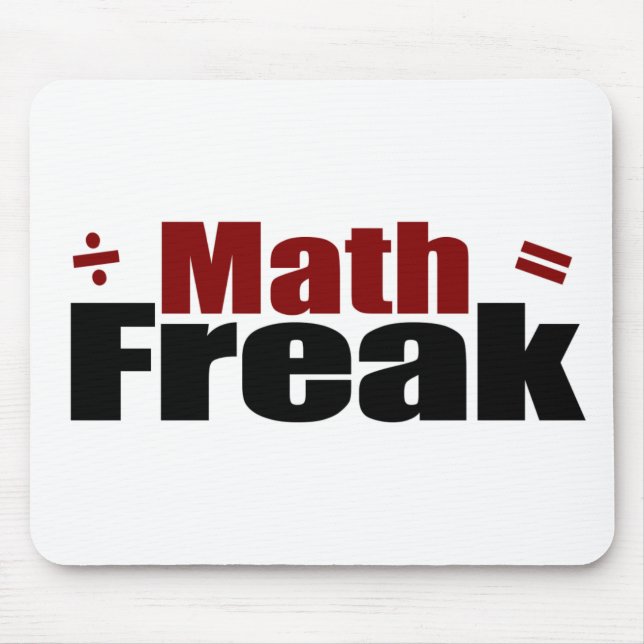 Mathe-Freak Mousepad (Vorne)
