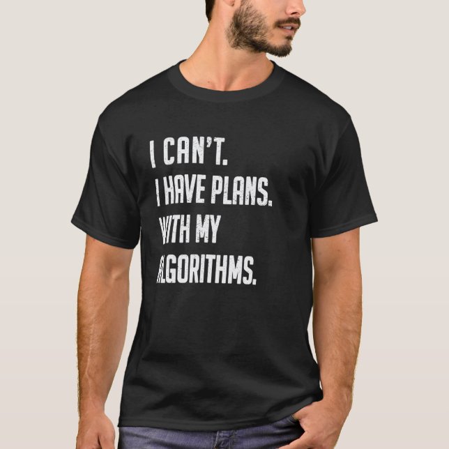 Mathe-Freak Nerd Infinitesimalrechnung Algorithmen T-Shirt (Vorderseite)