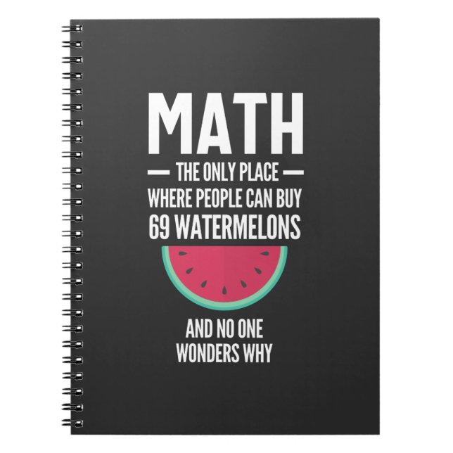 Mathe. Funny Math Sarcasm Quote Geschenk Notizblock (Vorderseite)
