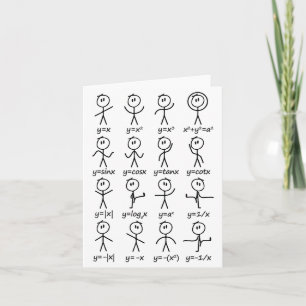 Mathe I Stickfiguren I Funktionen Gleichungen I Ma Karte