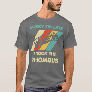Mathe ich nahm den Rhombus Funny Mah Nerd T-Shirt