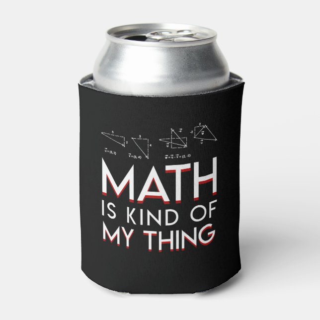 Mathe ist irgendwie meine Art Math Lover Dosenkühler (Kanne Vorderseite)