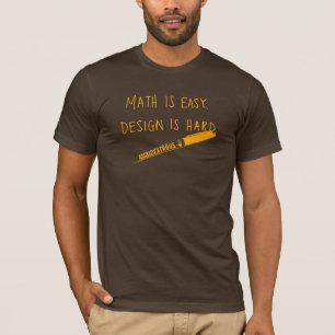 Mathe ist, Männer einfach T-Shirt