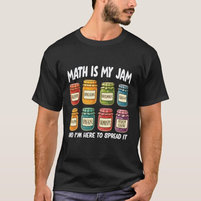 Mathe ist mein Ding - Lustiger Mathelehrer T-Shirt (Vorderseite)