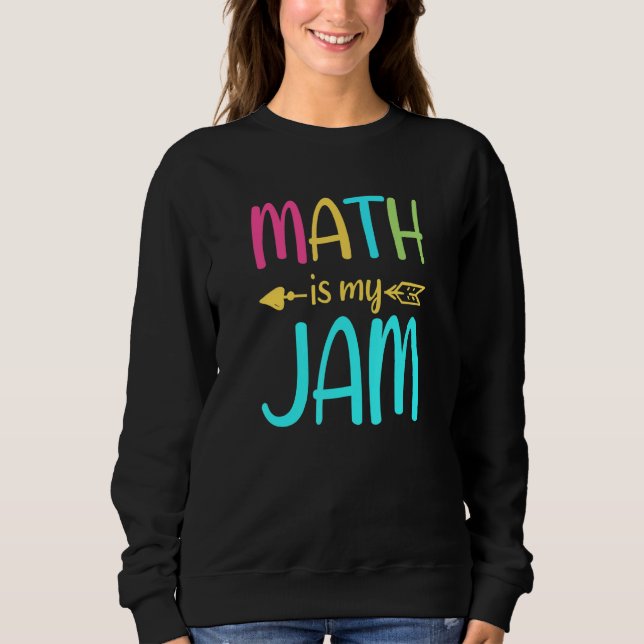 Mathe ist mein Ding  Mathelehrer  Lehrerteam  Math Sweatshirt (Vorderseite)