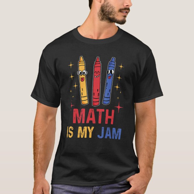 Mathe ist mein Jammin T-Shirt (Vorderseite)