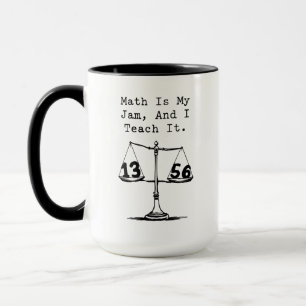 Mathe ist meine Leidenschaft Lehrender Humor Tasse