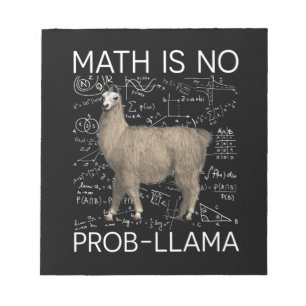 Mathe ist No Prob-Llama - Mathe Llama Lehrer Notizblock