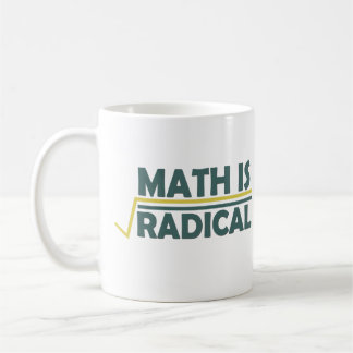 Mathe ist radikal kaffeetasse