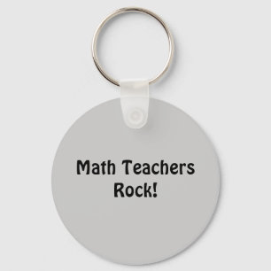 Mathe-Lehrer-Felsen! Schlüsselanhänger