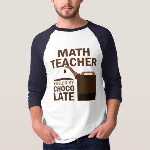 Mathe-Lehrer-(lustige) Schokolade T-Shirt