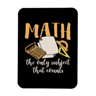 Mathe-Lehrer Mathe Das Einzige Fach Magnet