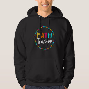 Mathe-Lehrer-T-Shirt Mathematischer Nerd Geeky Hoodie