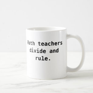 Mathe-Lehrer-Tasse - Verteilungs-und Kaffeetasse
