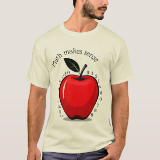 Mathe macht Sinn Lehrer T-Shirt