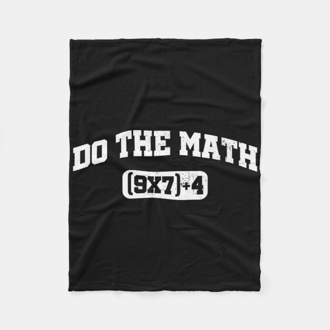 Mathe-Meme, Mathe 67 Meme, Lustiger Sechs Sieben L Fleecedecke (Vorderseite)