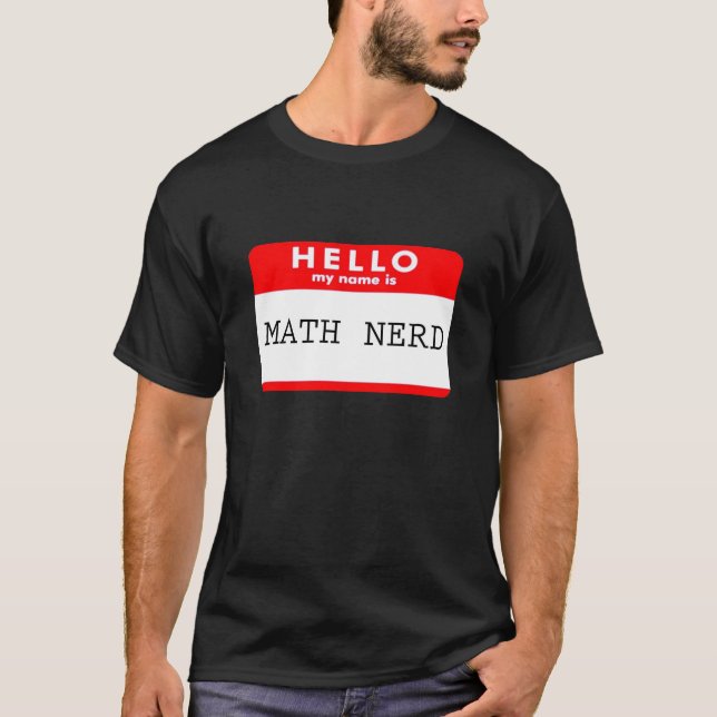 Mathe-Nerd T-Shirt (Vorderseite)