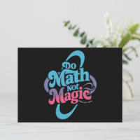 Mathe Not Magic Mathe Liebhaber