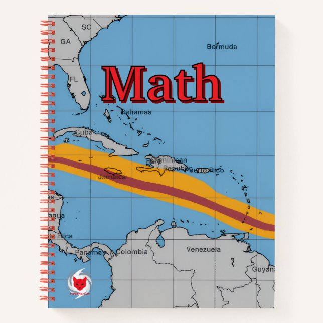 Mathe-Notizbuch Notizbuch (Vorderseite)