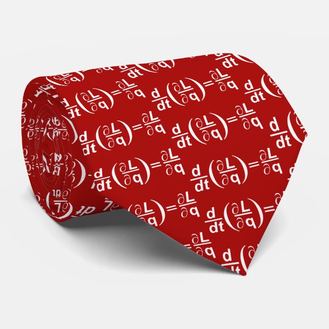 Mathe-Physik-Symmetrie-Gleichung Krawatte (Gerollt)