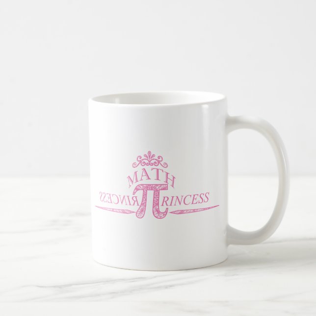 Mathe-Prinzessin Kaffeetasse (Rechts)