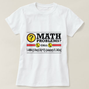 Mathe-Privatunterricht-Spaß-Geschenk T-Shirt