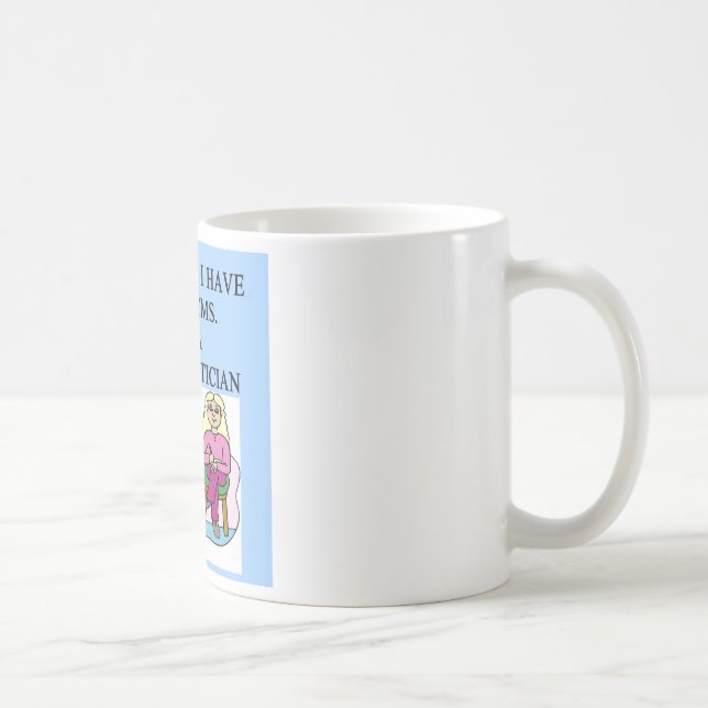 MATHE-Psychologiewitz Kaffeetasse (Rechts)